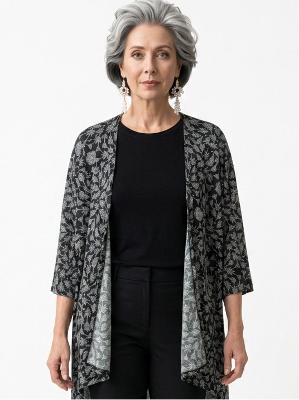 LULAROE | Arrow Print Lindsay Kimono Women’s Size Small